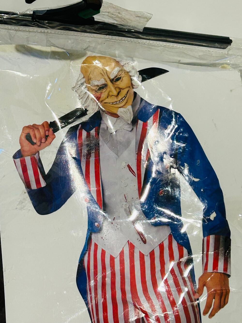 The PURGE Uncle Sam Adult Costume ( Large ) NWT